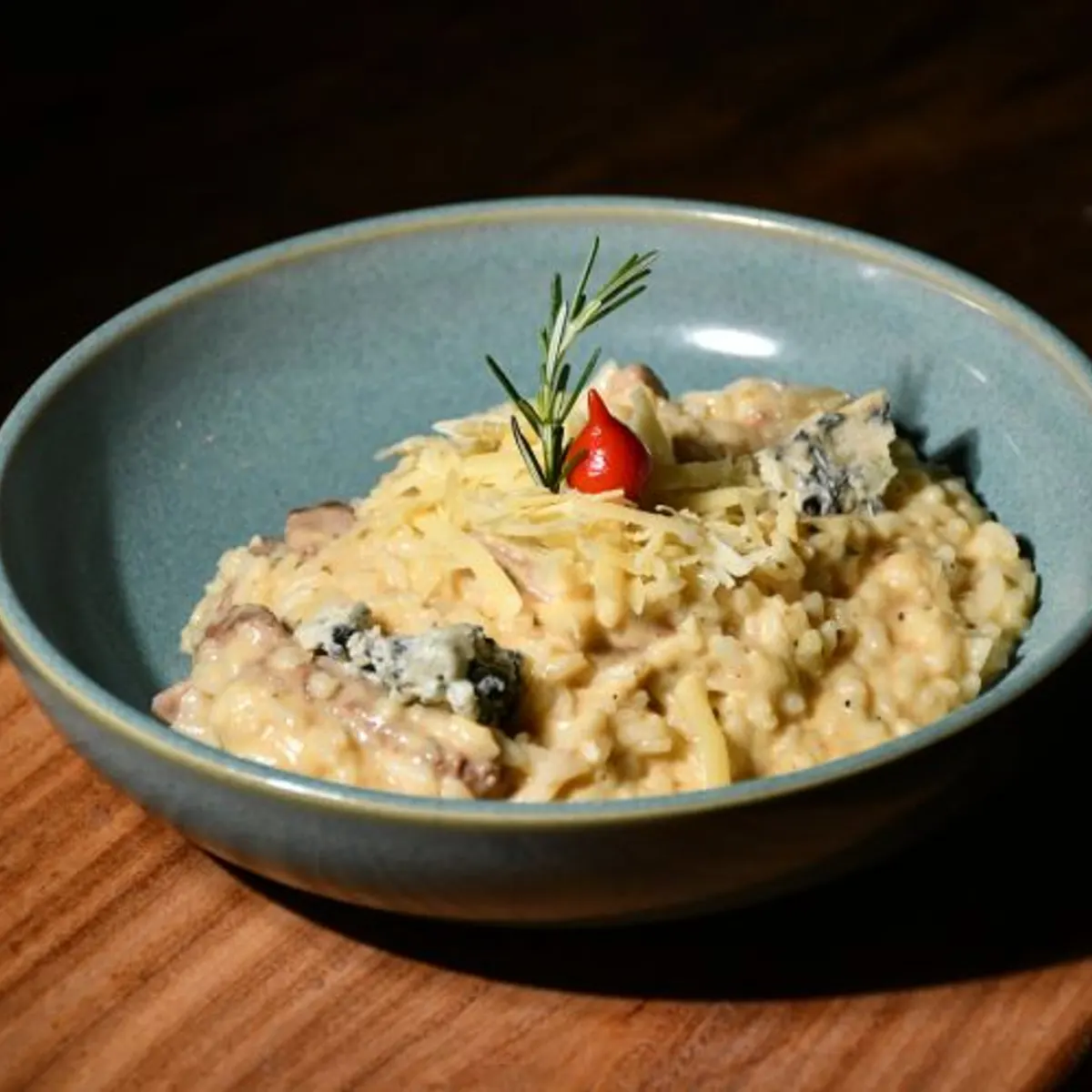 Foto de Risoto de Filé com Gorgonzola